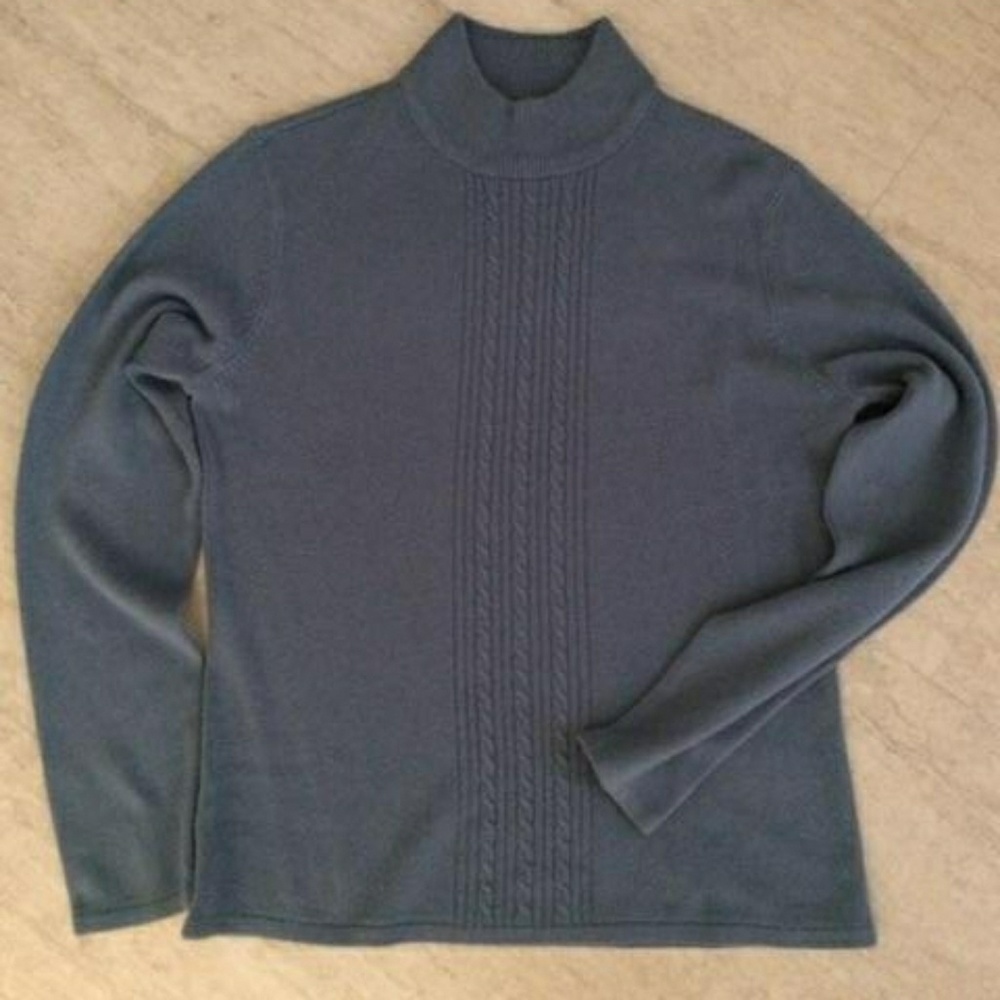 Soft Heather blue sweater